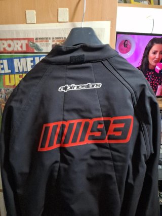 Chaqueta protectora moto Alpinestars MM93