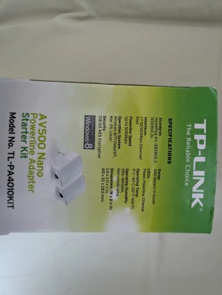 Lote 4 PLC TP-Link AV500 TL-PA4010KIT