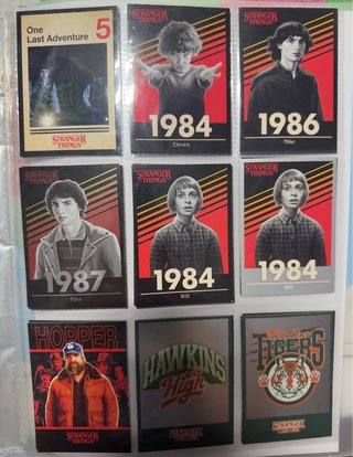 Cromos Stranger Things