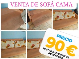 Sofá Cama Naranja