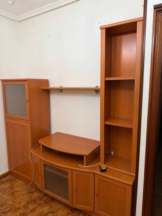 Mueble de salón modular madera