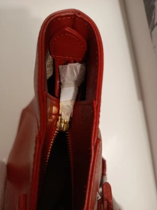 Bolso Tote Ralph Lauren Mujer Rojo