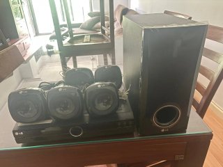 Home cinema LG 5.1 negro