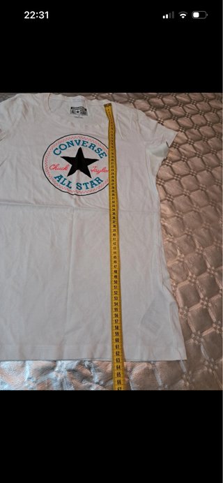 Camiseta Converse Blanca