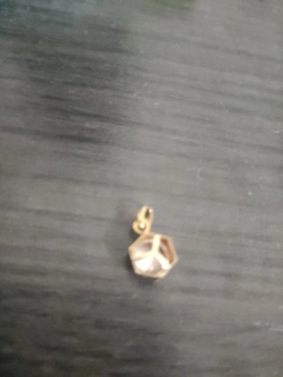 Colgante de Oro con circonita