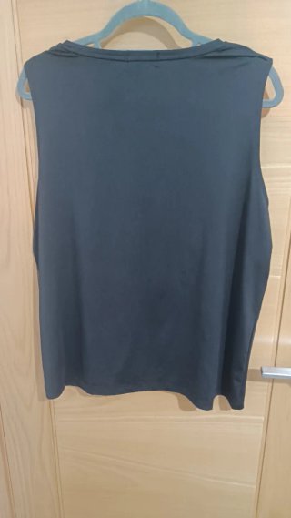 Camiseta sin mangas ANTEA Negra Talla 50