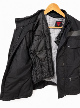 Chaqueta Moto Dainese Original Negra/Roja