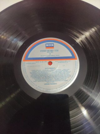 Vinilo Tutta Pavarotti Decca