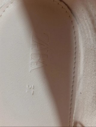 Manolitinas Zara con purpurina