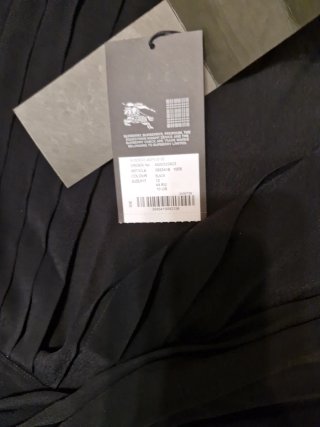 Vestido Burberry Negro Talla 38 -40 ropa marca
