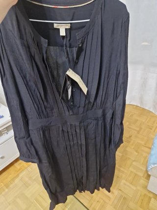 Vestido Burberry Negro Talla 38 -40 ropa marca