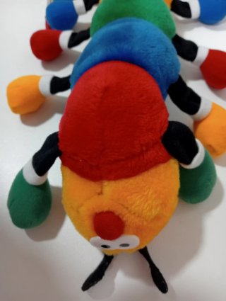 Peluche Ciempiés Grande Multicolor