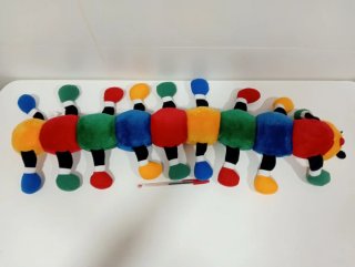 Peluche Ciempiés Grande Multicolor