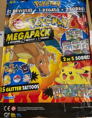 Revista Pokémon N7 Megapack + Regalo + Sobres
