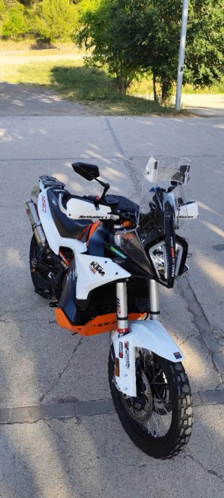 KTM 890 Adventure R 2025 Blanca/Naranja