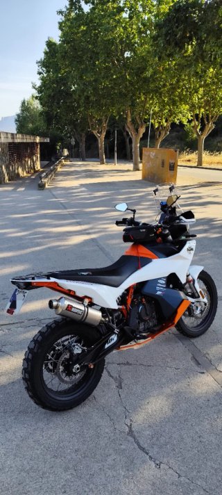 KTM 890 Adventure R 2025 Blanca/Naranja