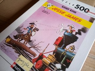 Puzzle Lucky Luke Jesse James 500 piezas