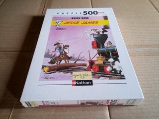Puzzle Lucky Luke Jesse James 500 piezas