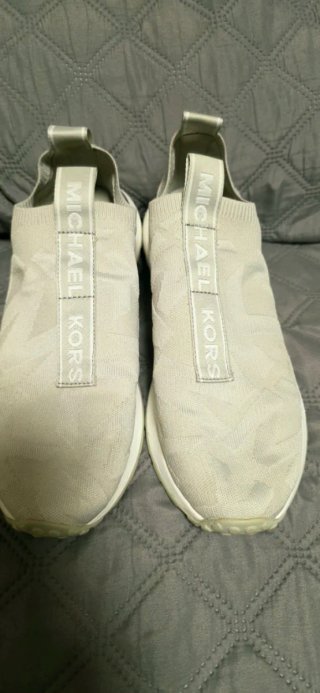 Michael Kors Zapatillas Plataforma Plata