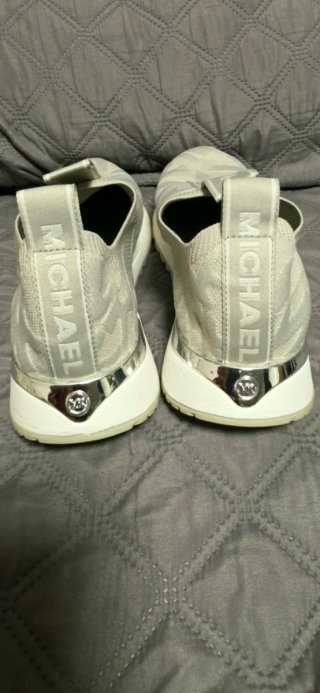 Michael Kors Zapatillas Plataforma Plata