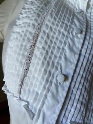 Camisa Purificación García blanca mujer T.42 (38)