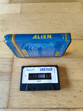 Juego ALIEN para AMSTRAD CPC cinta