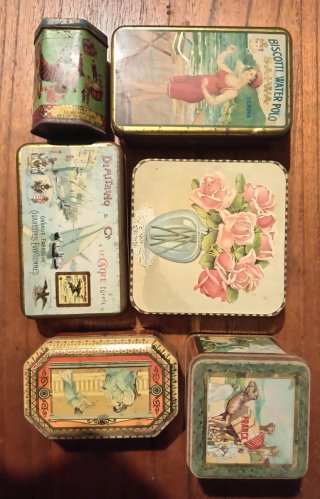 Cajas Metálicas Vintage (1880-1950)
