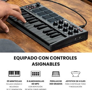 Akai MPK Mini MK3 Controlador MIDI