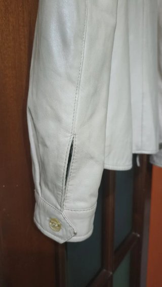 Chaqueta Piel La Pera Beige