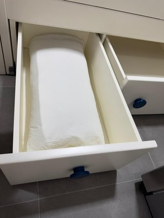 Cama nido con cajones y cómoda