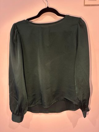Blusa Melitea Verde Bosque Talla M