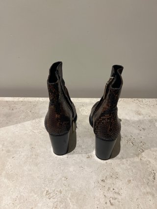 Botines Animal Print Tacón