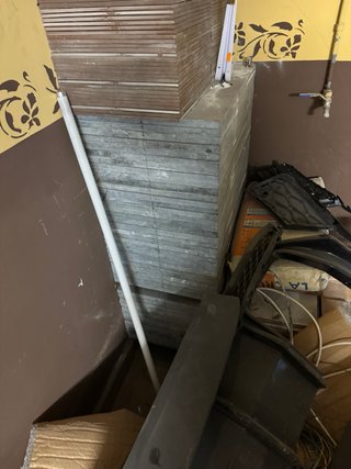 Losas y azulejos de cerámica, y ladrillo