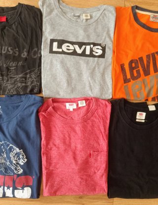 Lote 8 Camisetas Levi's