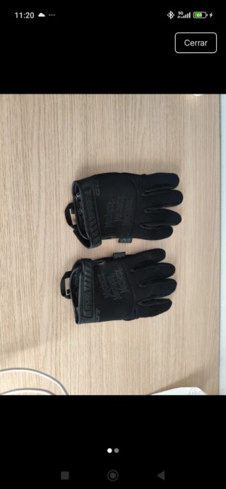 Guantes anti corte Mechanix negros