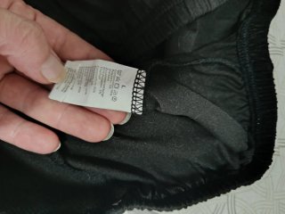Pijama negro con lazos