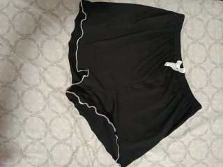 Pijama negro con lazos