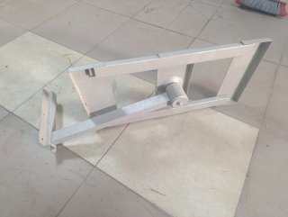 Soporte TV Techo Metal Plata