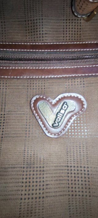 Maleta porta trajes marrón