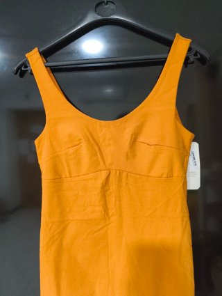 Vestito estivo donna arancione taglia XS