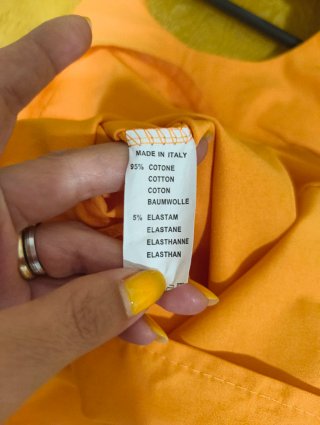Vestito estivo donna arancione taglia XS