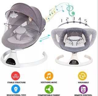 Hamaca Columpio eléctrica con app para bebe