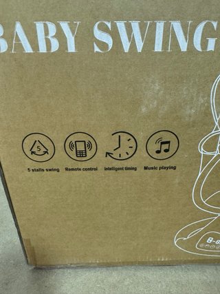 Hamaca Columpio eléctrica con app para bebe