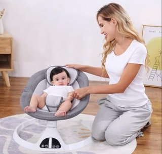Hamaca Columpio eléctrica con app para bebe