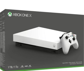 Xbox One X Blanca + Mando