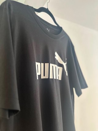 Camiseta Puma Original Negra con Logo Talla L