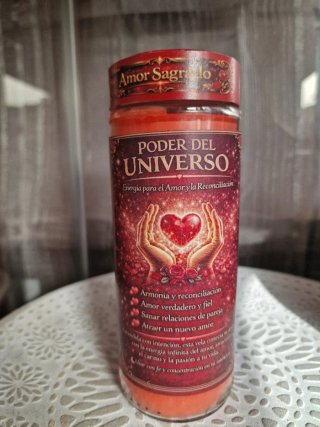 Vela Amor Sagrado Poder del Universo