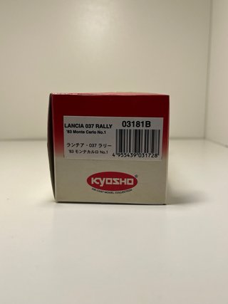 Lancia 037 1/43 Kyosho Museum Collection