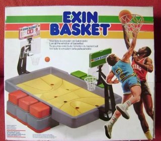 Exin Basket lote 2 canastas naranjas y 2 pelotas