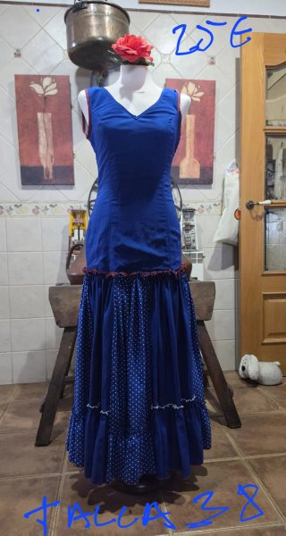 Vestido Flamenco Talla 38